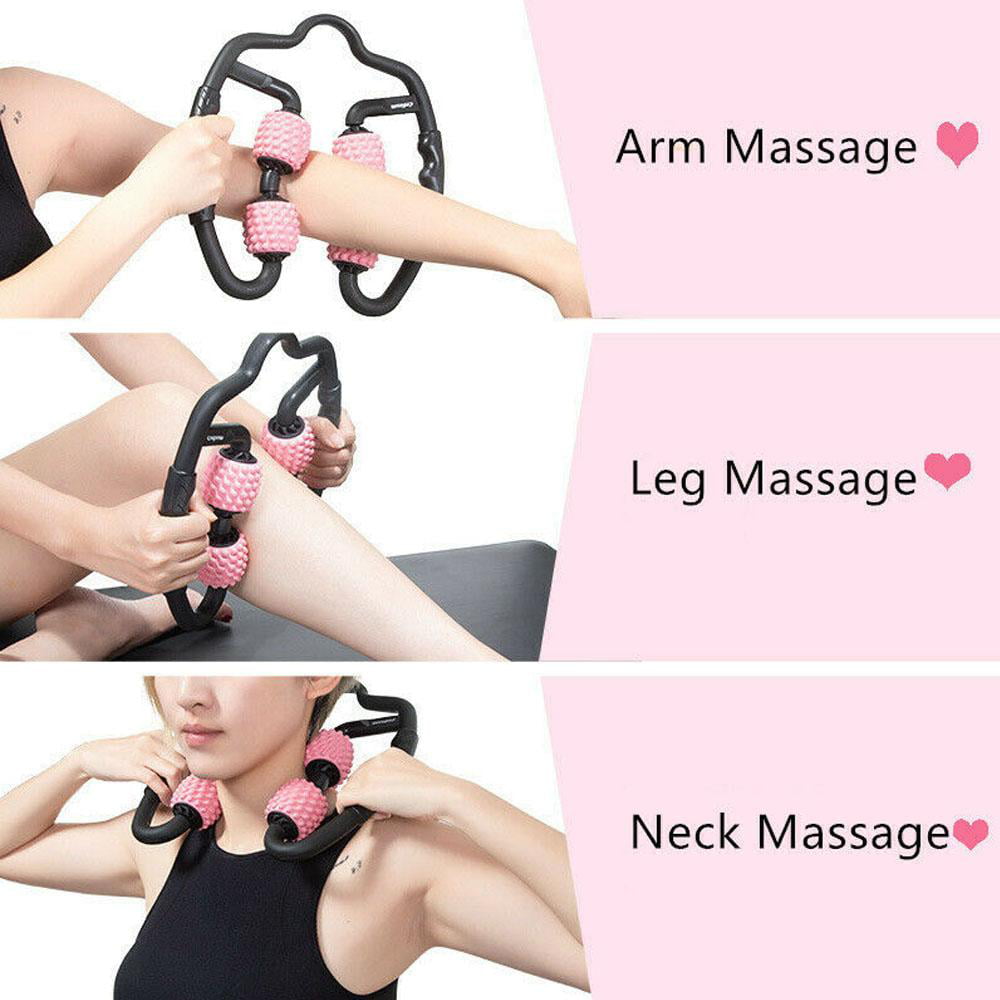 Verozi Neck Roller Massager, Deep Tissue Handheld Trigger Point