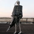 thumbnail image 5 of Happini 175cm Halloween Skeleton Cape Full Length Cloak With Hood For Scary & Cape Hooded Eye Patch 707 Glasses Trench Coat Men Cloak with Hood Teen Adult Cape with Hood Hooded Cloak for Boys Goggles, 5 of 5