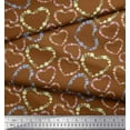 thumbnail image 3 of Soimoi Cotton Voile Fabric Floral & Heart Print Sewing Fabric Yard 42 Inch Wide, 3 of 3
