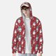 thumbnail image 2 of Balery Gnome And Snowflakes Sudadera ligera de manga larga con capucha y protección solar UPF 50+ para hombre y mujer, ideal para pesca y running-XX-Large, 2 of 7