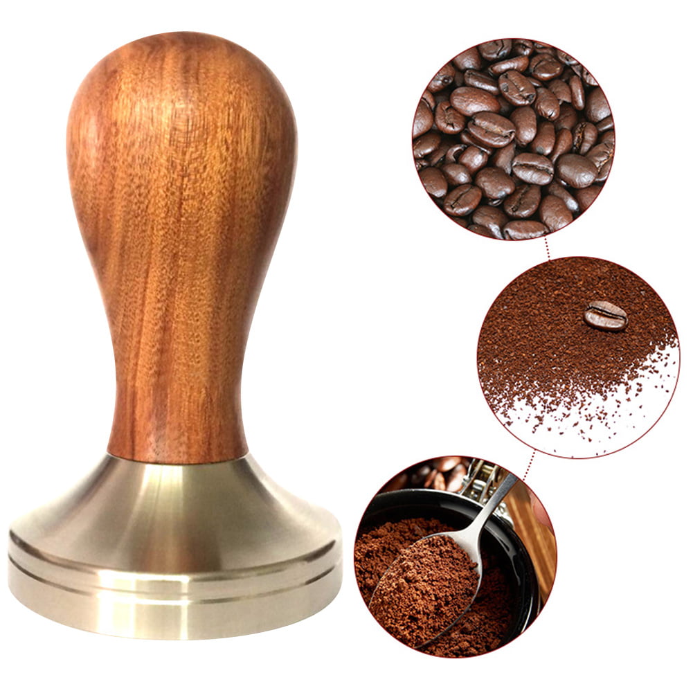 Espresso Coffee Tamper Flat Bottom Base 49mm/51mm/57.5mm/58mm Base Barista 