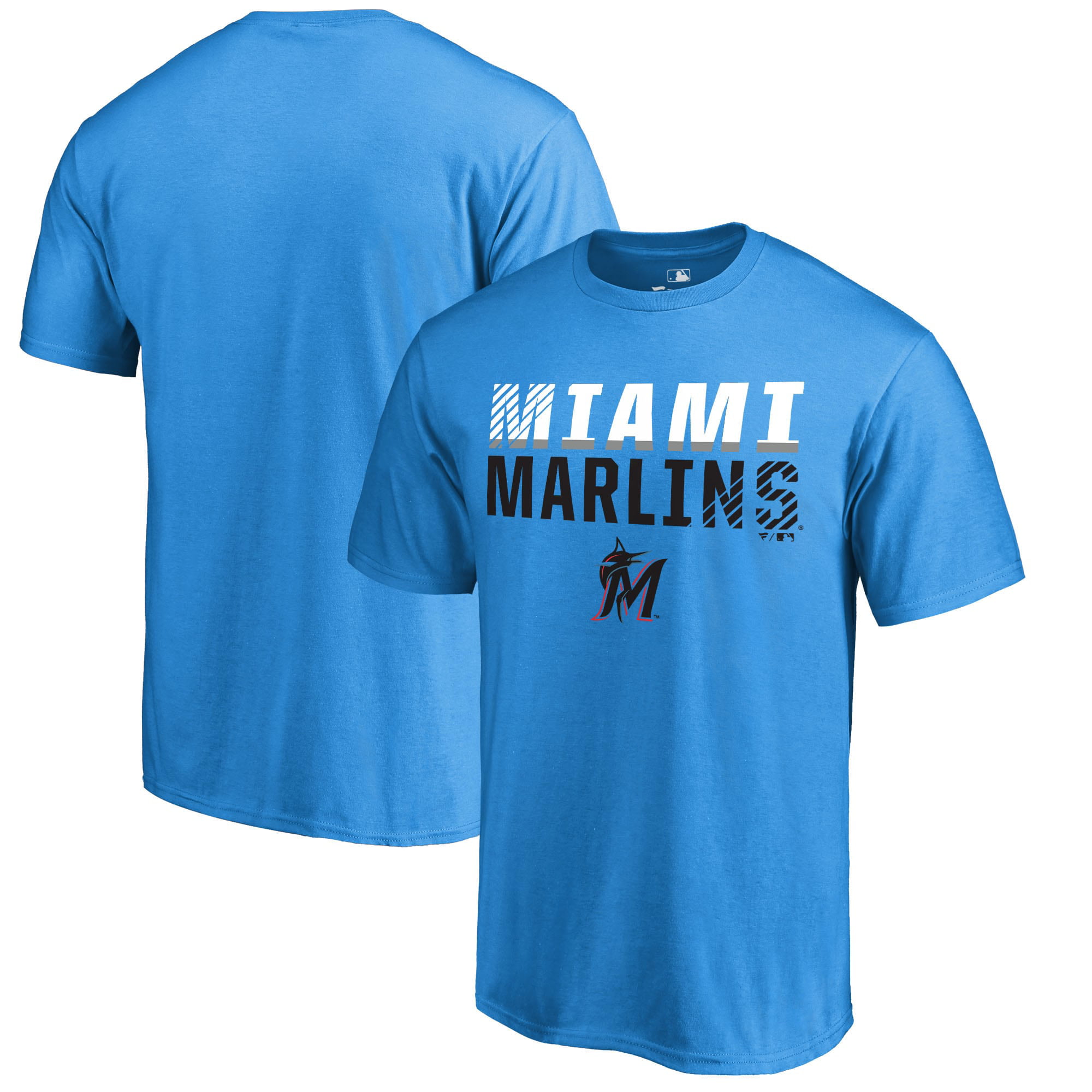 Miami Marlins Fanatics Branded Fade Out T-Shirt - Blue - Walmart.com