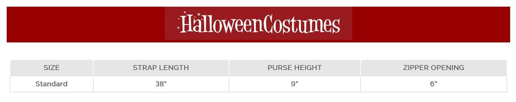 FUN Costumes Adult Polyester Rainbow Brite Spirit Purse, White