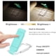 thumbnail image 2 of Lámpara de lectura USB, lector electrónico LED recargable con luz de clip para leer en la cama, 3 niveles de brillo ajustables, minilámpara plegable con clip, azul, 2 of 5