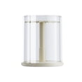 thumbnail image 2 of Vitrina transparente para figuras, soporte para collares, moderna caja de almacenamiento de muñecas de escritorio, organizador de joyas para figuras en miniatura, mini juguetes. color crema, 2 of 6