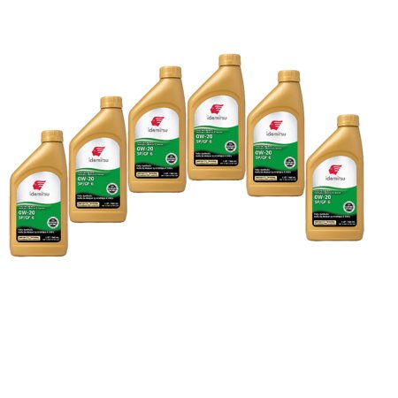 Idemitsu 30013012750 Full Synthetic 0W-20 Engine Oil SP/GF-6 Pack of 6