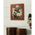 thumbnail image 2 of Springdale 10"H Parrots Mosaic Art Glass Wall Panel, 2 of 2