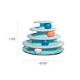 thumbnail image 2 of Juguete Interactivo de 4 Niveles Petstages Chase Meowtain para Gatos, 2 of 9