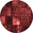 thumbnail image 1 of Ahgly Company Indoor Round Persian Red Traditional Area Rugs, 5' Round, 1 of 4