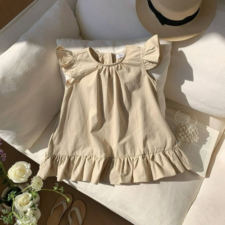 Dress Girls Casual Birthday Dresses for Girls Kids Princess Dress for Girls 7-8 Years