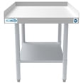 thumbnail image 3 of Pemberly Row 30x24 Heavy Duty 16-Gauge Stainless Steel Equipment Stand in Silver, 3 of 7