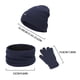 thumbnail image 4 of Conjunto de guantes y de gorro Unisex, do invierno, grueso, térmico, suave, de para , esquiar, clima frío, ciclismo, - Macarena Gorro Bufanda Guantes, 4 of 8