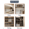 thumbnail image 2 of Penetration 25mm DC12-24V Wooden Glass Acrylic Cabinet LED Light Smart Touch Dimming Sensor Switch -02A, 2 of 6