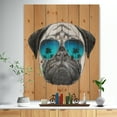 thumbnail image 2 of Design Art - Funny Dog with Blue Glasses, 2 of 5