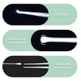 thumbnail image 2 of 3 Pieces/Set Baby Adults LED Earwax Nasal Cleaning Tool Pick Portable Glowing Ear Wax Remover Extractor Tweezer Battery Powered Home Accessory, 2 of 6