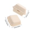thumbnail image 2 of unbranded 50Ud Cajas Desechables Con Para Comidas Color De Pulpa, 2 of 6