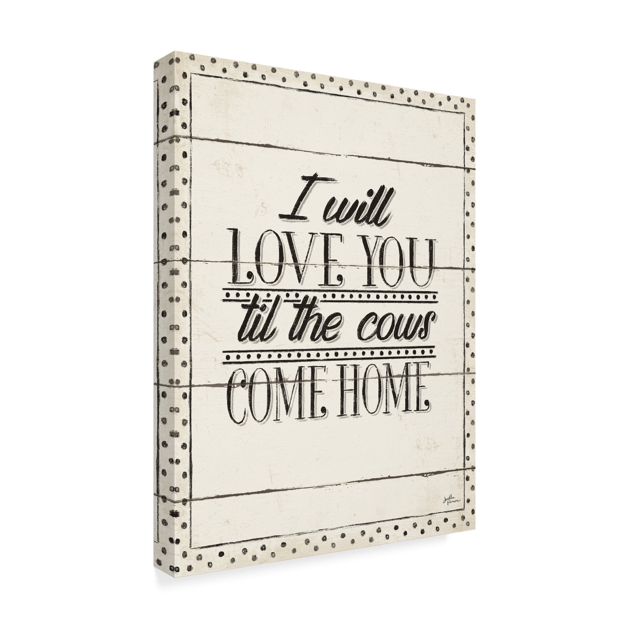 Trademark Fine Art 'Country Thoughts XIV' Canvas Art by Janelle Penner