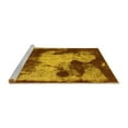 thumbnail image 2 of Ahgly Company Machine Washable Indoor Rectangle Abstract Yellow Modern Area Rugs, 5' x 8', 2 of 4