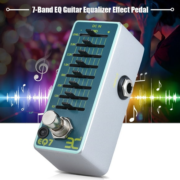 eno ENO EX EQ7 7-Band EQ Guitar Equalizer Pedal with Balanced Effects - Premium Sound Control for Your Guitar