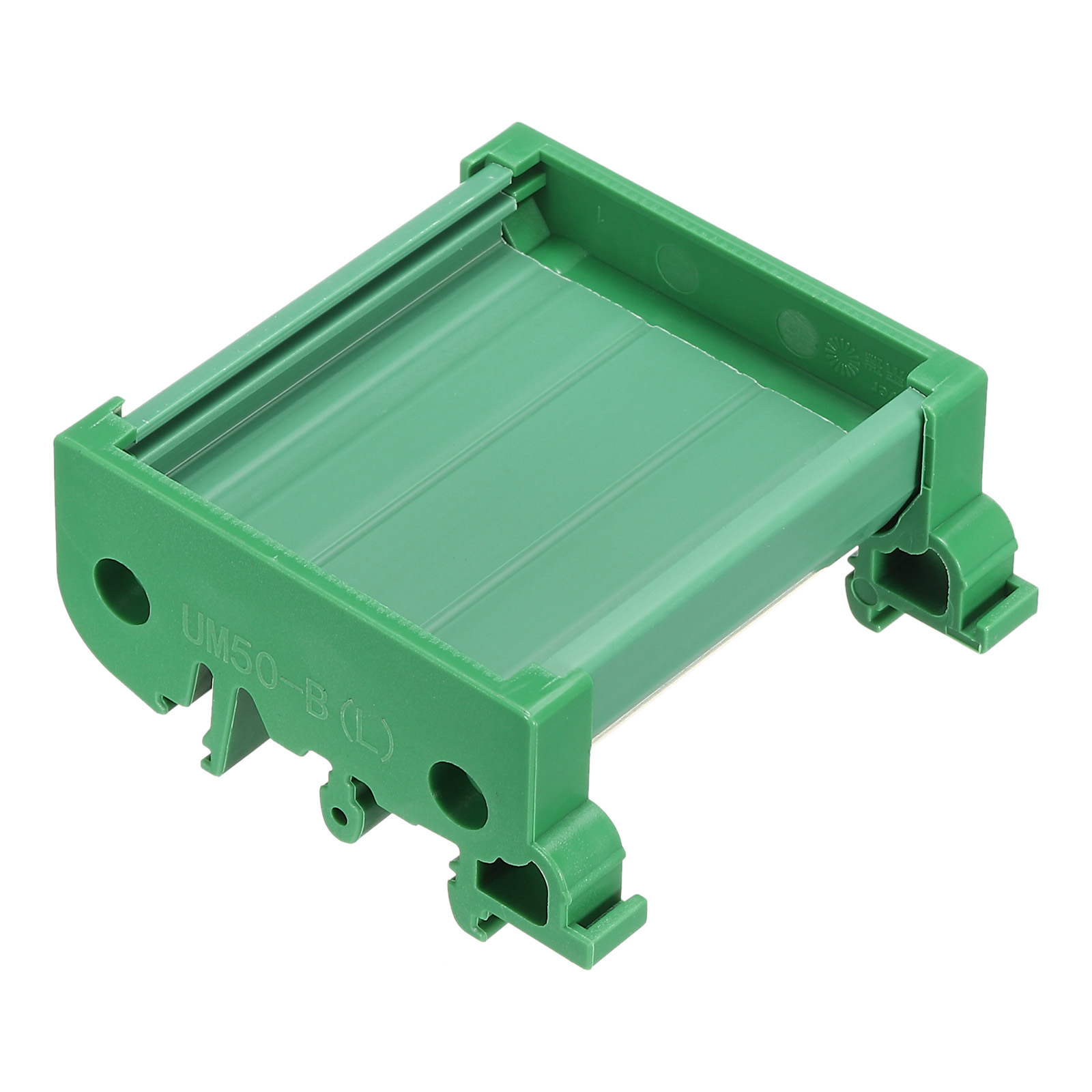 Uxcell DIN Rail Mount Carrier for 60mm x 50mm PCB, Housing, Bracket