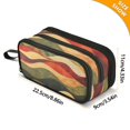 thumbnail image 4 of FORMRS Pencil Case with 3 Compartments Zipper Pouch, Elementary School Level and up, Abstract Desert Pattern, 4 of 8