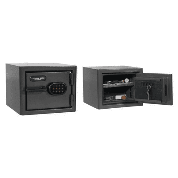 Canadian Shield Safe | Diamond Series: 11.5" Tall Home & Office Safe with Electronic Lock & Triple Seal Protection [.75 cu. ft.] | SA-CSB1