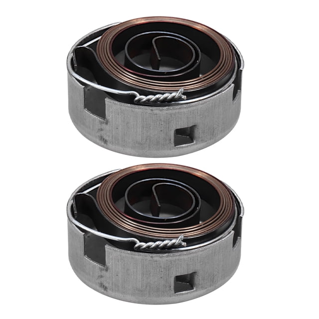 KAKOWELY 2 Ensembles de Ressorts de Perceuse à Ressort en Spirale Robuste, Accessoires de Retour en Acier, 1.61x"X1.61"X0.59 Pouces