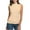 Beige, variant on LSLJS Womens Fashion Casual Solid Color Sleeveless Turtleneck Tee Shirt Blouse T-Shirt Top, Womens Camisole Tank Tops