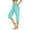 Mint Green, variant on Admvng Capri Pants for Women Loose Soft Workout Sweatpants Causal Lounge Pants with Pockets S-2XL