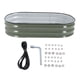 thumbnail image 2 of Cama De Jardín Elevada, 105x60x20cm Cama De Jardín Elevada Grande Al Aire Libre Para Plantar Verduras Y Flores, Jardineras De Acero Inoxidable 304, Granjas, Patio, Bricolaje,, 2 of 7