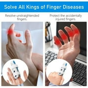 Pinkiou Finger Splint 3-Size Metal Thumb Brace, Metal Trigger Finger Splint for Arthritis Straightening Broken Finger