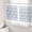 White Blue, variant on Sheer Curtains 63 Inch Length 2 Panels Set for Bedroom, Black Boho Semi Sheer Curtains for Windows, Vintage Southwestern Geometric Stripes Voile Window Treatments Rod Pocket Curtain