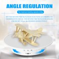 thumbnail image 3 of Photography 360 Degree Electric Rotating Turntable Display Stand for Video Photography Props Speed Adjustable Display Turntable, 3 of 7