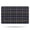 Brown and Blue Checkered Pattern, variant on Pink and Black Checkered Pattern Non Slip Microfiber Bathroom Rugs, Soft Rubber Backing Bath Mats for Bathroom Floor Tub and Shower,17"x27"