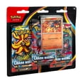 thumbnail image 3 of Pokemon Trading Card Games Mega Evolutions Chaos Rising 3-Pack Blister, 3 of 4