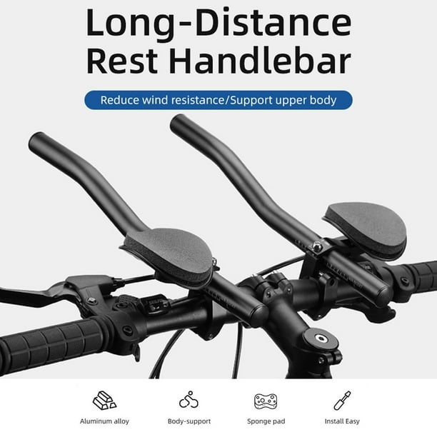 dodocool Bicycle Rest Handlebars Adjustable Bicycle Triathlon Handlebars Cycling Bars for Road Bike MTB Mountain Bike Walmart