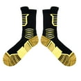 thumbnail image 4 of Raindrops Women's Athletic Socks 1 Pair Yellow Cotton Sports Socks Comfortable and, 4 of 7