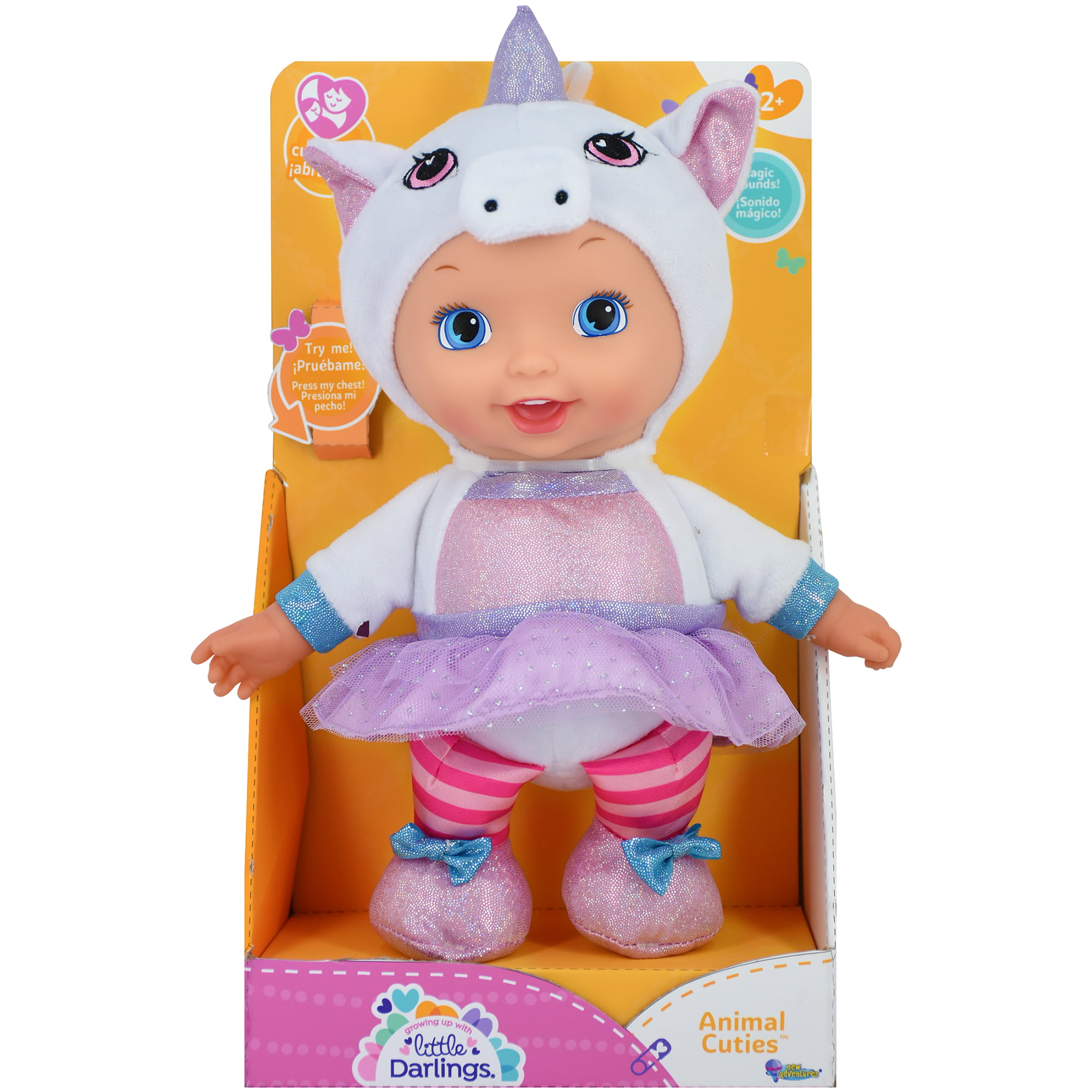 Details about   BABY TENDER HEARTS ANIMAL CUTIES BABY DOLLS SPARKLE MAGIC SOUNDS ~NEW ~ 