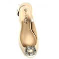 thumbnail image 4 of Lunar Womens Venice Satin Court Shoes, 4 of 7
