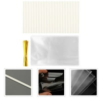 LEORX Simple Design Treat Bags for Party PET 100 Sets