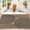 Black Arch line, variant on ORGOWEL Front Door Mat 3x5ft Non Slip Easy Jute Indoor Outdoor Entrance Doormat Washable Absorbent Low Profile Resist Dirt Inside Patio Porch Entryway Mat,Black