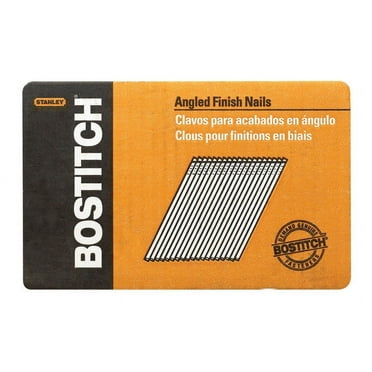 Bostitch 1-3/4" 15 Ga. Angled Strip Finish Nails Smooth Shank 3655 pk