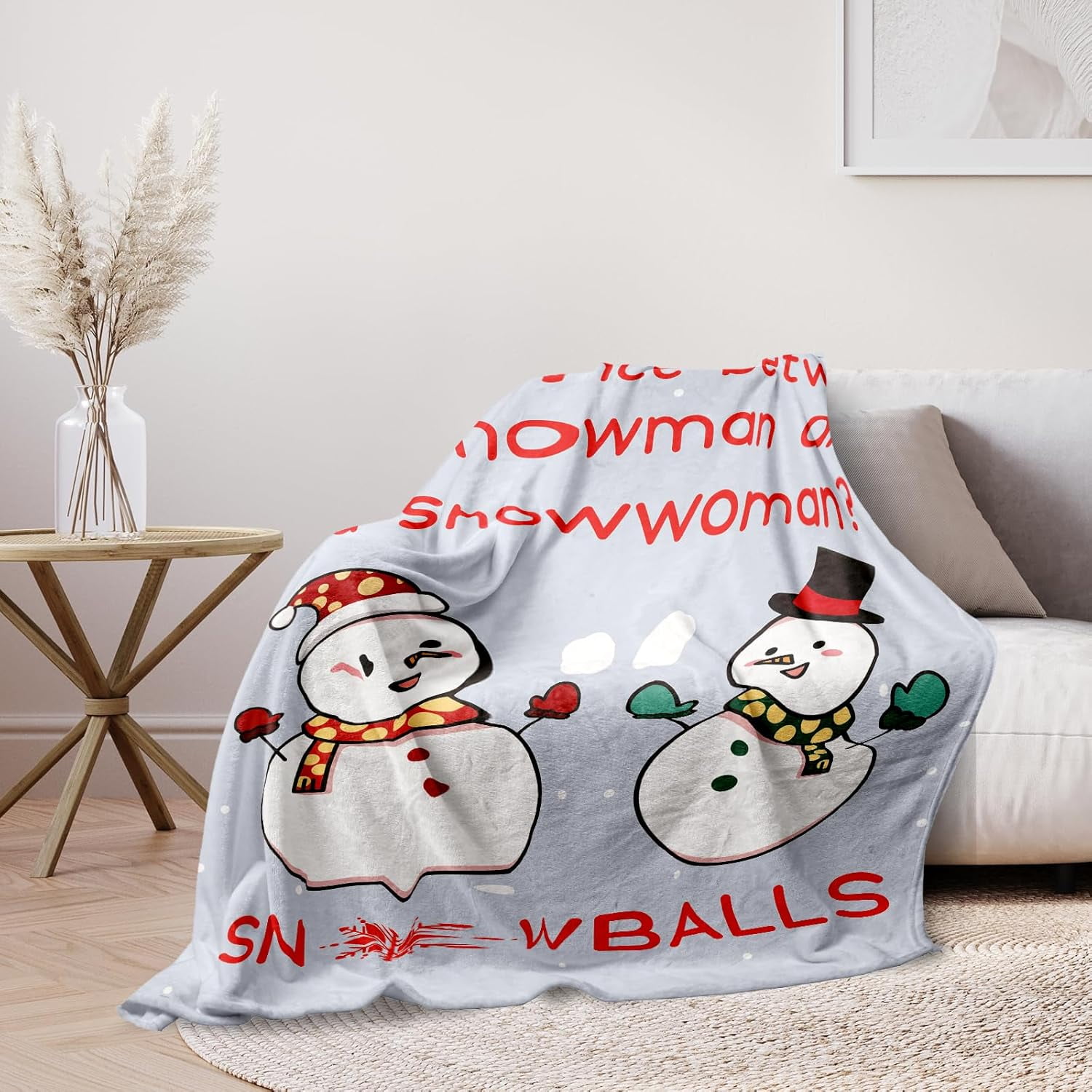 White Elephant Gifts for Adults Blanket Gag Gifts for Boyfriend Husband BFF Best Friend Funny Christmas Throw Novelty Gifts Stocking Stuffers for Women Men Xmas Anniversary Valentines Day (40x50)