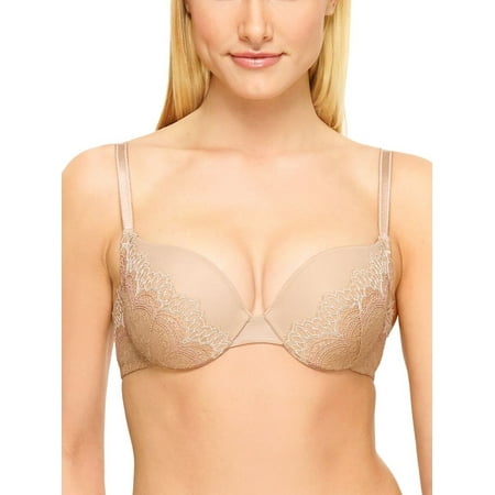

b.tempt d by Wacoal Wink Worthy Underwire Push Up Bra Au Natural 36DD