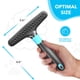 thumbnail image 5 of Deshedding Brush DOGI, rastrillo para subpelo para perros y gatos, color azul, 5 of 7