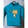 thumbnail image 3 of Kitten With A Butterfly Hoodie Toddler -Image by Shutterstock,  4 Toddler, 3 of 4