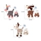thumbnail image 4 of PT171-3pcs juguete molar de peluche para perros-blanco + marrón + gris Adepaton 2034752, 4 of 8