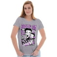 thumbnail image 3 of Kanji Style Cartoon Bring on the Boop Women's T Shirt Ladies Tee Brisco Brands S, 3 of 5