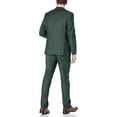thumbnail image 3 of Adam Baker Men's Classic Fit 3-Piece Jacket, Vets, Trousers Vested Suit Set - Many Sizes & Colors Available, 3 of 3