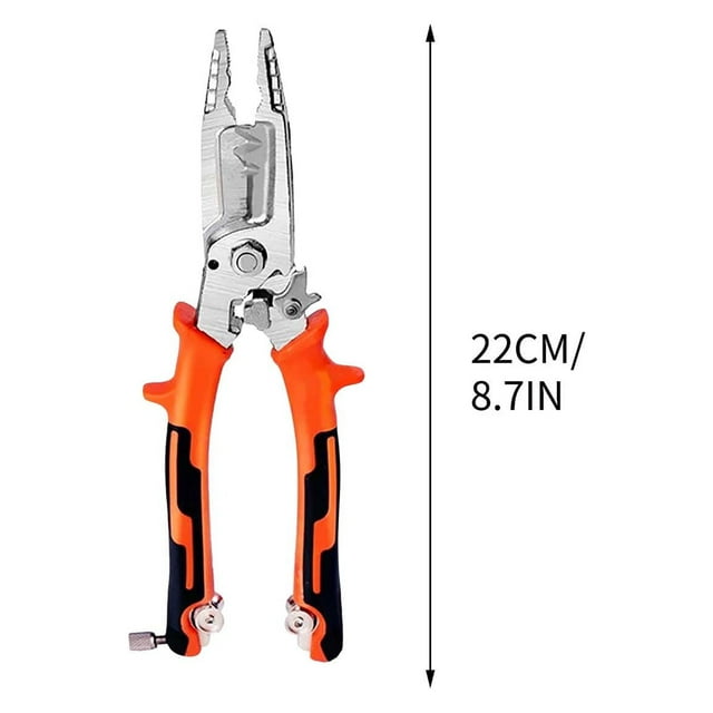 Heavy Duty Universal Peeling , Used for Breaking, Twisting, Unloading, Pulling, Shearing, Clamping and Peeling, Multifunctional Pointed Tail Knife